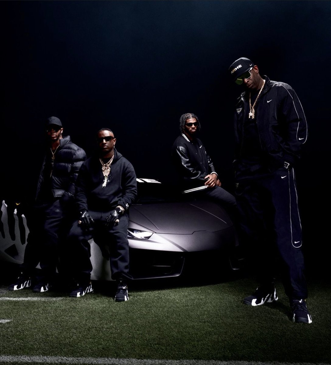 DeionSanders's tweet photo. $anders$ family ain’t playing baby! https://t.co/u81MIuOFvJ