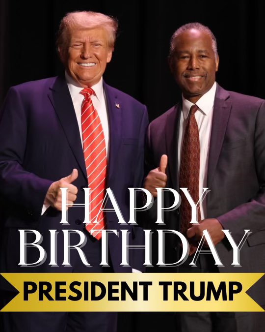 Happy Birthday to my good friend and the next President of the United States, @realdonaldtrump !
