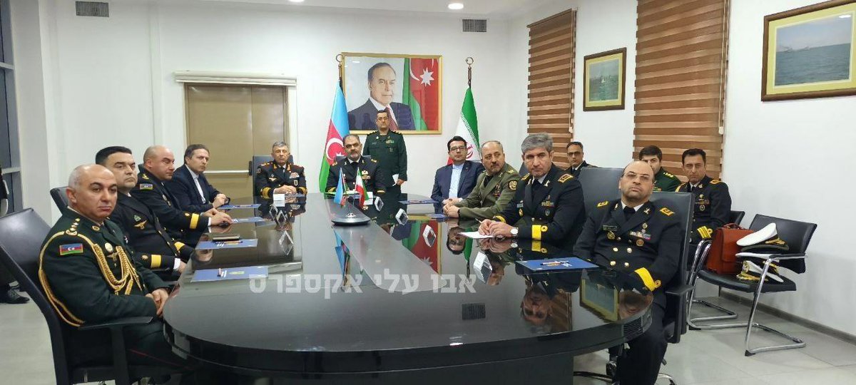 AbuAliEnglishB1's tweet image. #Iran and #Azerbaijan held a joint #military_exercise
Definitely something that should worry #Israel: Iran and Azerbaijan held a joint military exercise on Wednesday and Thursday in the area of ​​the border shared by the two countries. (1/3)