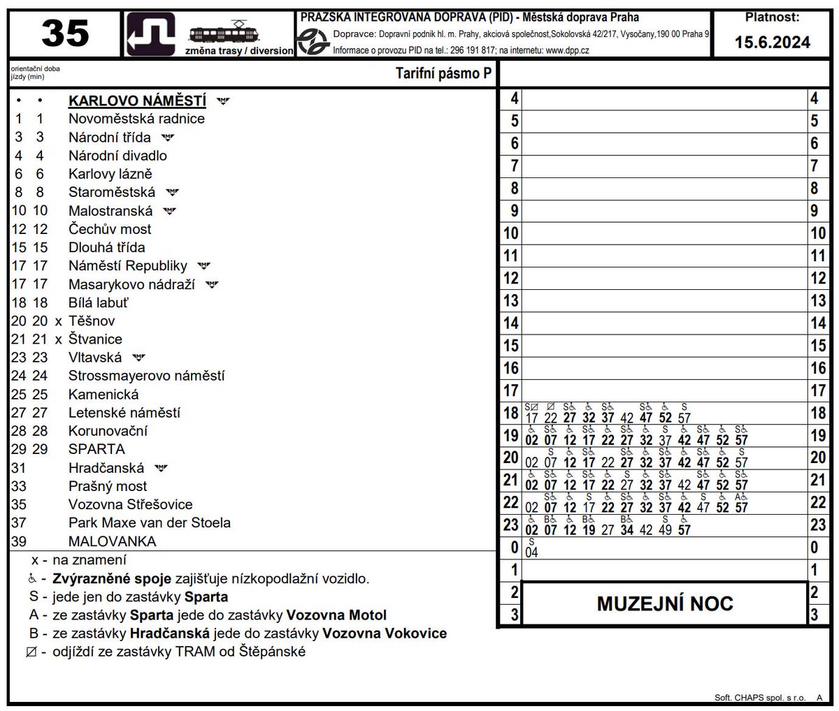 Horečka sobotní muzejní noci už zítra. Své brány otevře 30 pražských muzeí i galerií a my vás tam odvezeme speciální tramvajovou linkou 35. Zdarma můžete použít také sdílená kola <a href="/RekolaEU/">🚲 Rekola</a> a <a href="/nextbikeCZ/">nextbike_cz</a> .
Program: prazskamuzejninoc.cz