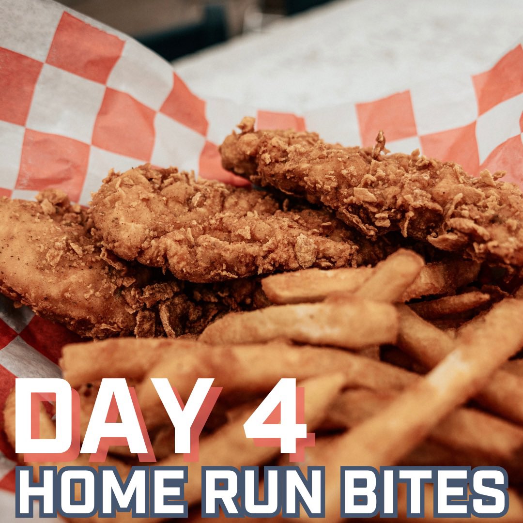 hurrdatsportbar's tweet image. There is no Home Run Bites without our classic chicken tenders. Coated and fried in a cornflake batter, our chicken tenders will have you thinking you’re behind home plate!

#HDSB #OMA #omahanebraska #omahafoodie