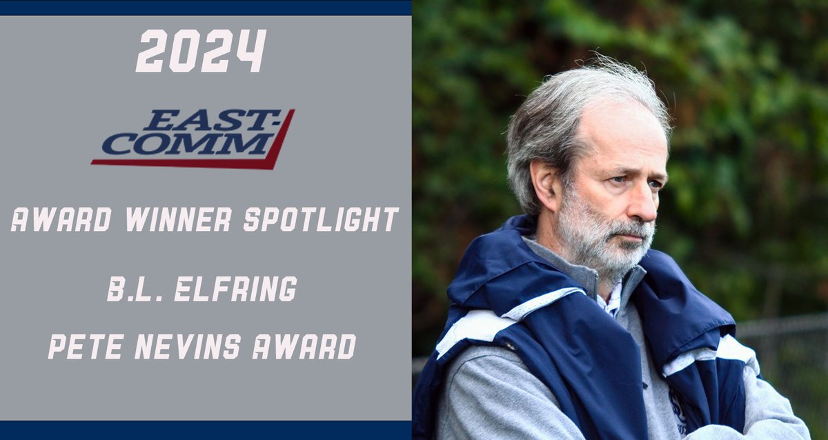 Spotlighting our 2024 Pete Nevins Award winner, former <a href="/usmhuskies/">USM Huskies</a> SID B.L. Elfring! 

east-comm.com/news/2024/6/14…