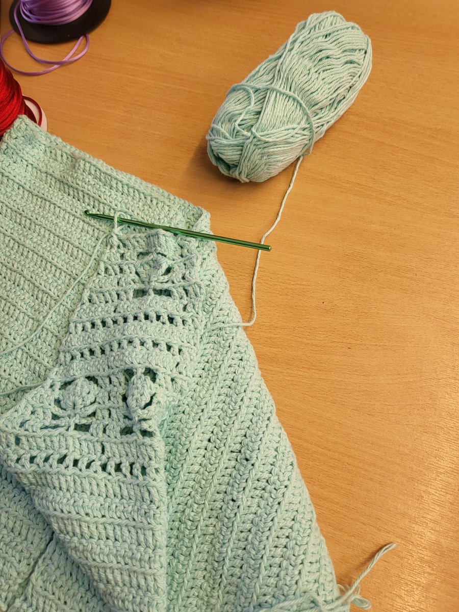 Fabulous work being created (hats, pom poms and cardigans) by our students on our Moving on with Textiles, Knitting sewing course held at our partnership with Shama Women's Centre #studentwork #sewing #textiles