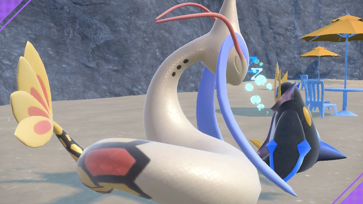 PKMSN_CN's tweet image. 밀로틱

피부 비늘 질감 살려 놓은 게 진짜...아름답습니다.

빛에 반사되는 저 비늘을 보세요 황홀합니다