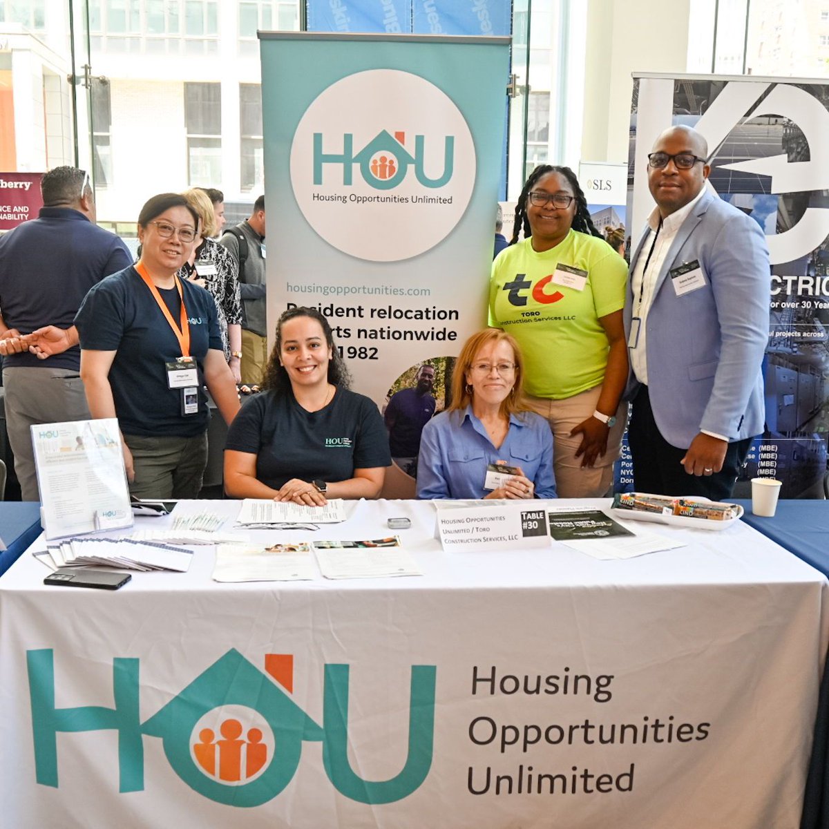 HOU was joined by one of its partners, Toro Construction Services, at the Rebuilding NYC's Public Housing Industry event. Toro Construction is a NY-based independent MWBE firm providing logistical services for large-scale construction projects.