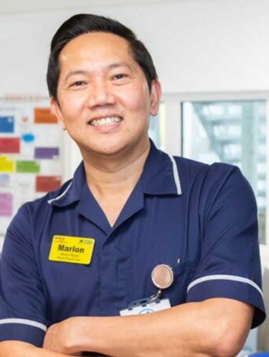 geshNHS's tweet photo. 💬“My two great loves are working with people &travel abroad, and nursing has been a way to travel and work at the same time, while fulfilling my passion for caring."
Marlon Reyes, a Frailty Nurse for @SuttonHandC, is this week's #Teamgesh staff story❤️
https://t.co/vk1rIoLQnj https://t.co/GKV8ETM0yM