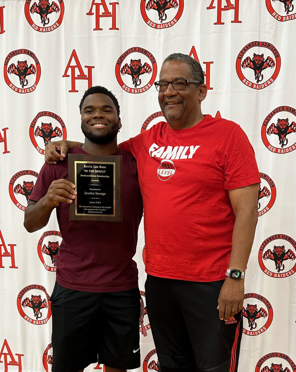 Hamilton Athletics (@redraiderad) on Twitter photo Congratulations to Josahn Savage for being selected as this year's Kevin Lee Bass Student-Athlete Scholarship Award recipient! JoJo embodies the values & spirit of which Kevin lived his life! Jo will attend <a href="/U_SUNYBrockport/">UCampus Brockport</a> in the Fall #KLBWinner #Pride #Sacrifice #Desire <a href="/eufsd/">Elmsford UFSD</a> Congratulations to Josahn Savage for being selected as this year's Kevin Lee Bass Student-Athlete Scholarship Award recipient! JoJo embodies the values & spirit of which Kevin lived his life! Jo will attend <a href="/U_SUNYBrockport/">UCampus Brockport</a> in the Fall #KLBWinner #Pride #Sacrifice #Desire <a href="/eufsd/">Elmsford UFSD</a>