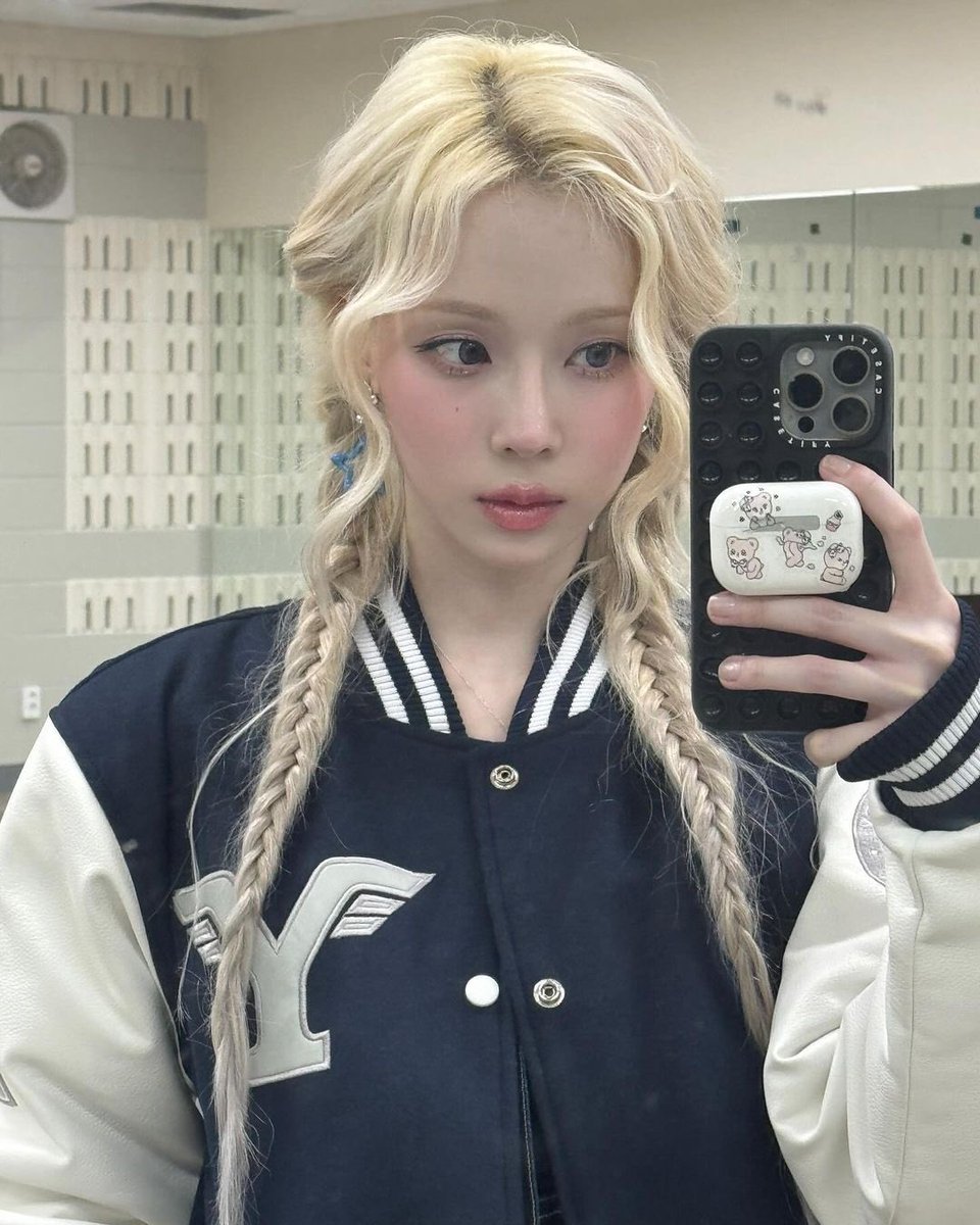 Capturing the perfect mirror selfie with my braids, embracing the effortless charm and elegance they bring. Each twist and turn reflects a piece of my personality, making this moment not just a photo, glimpse into my style.