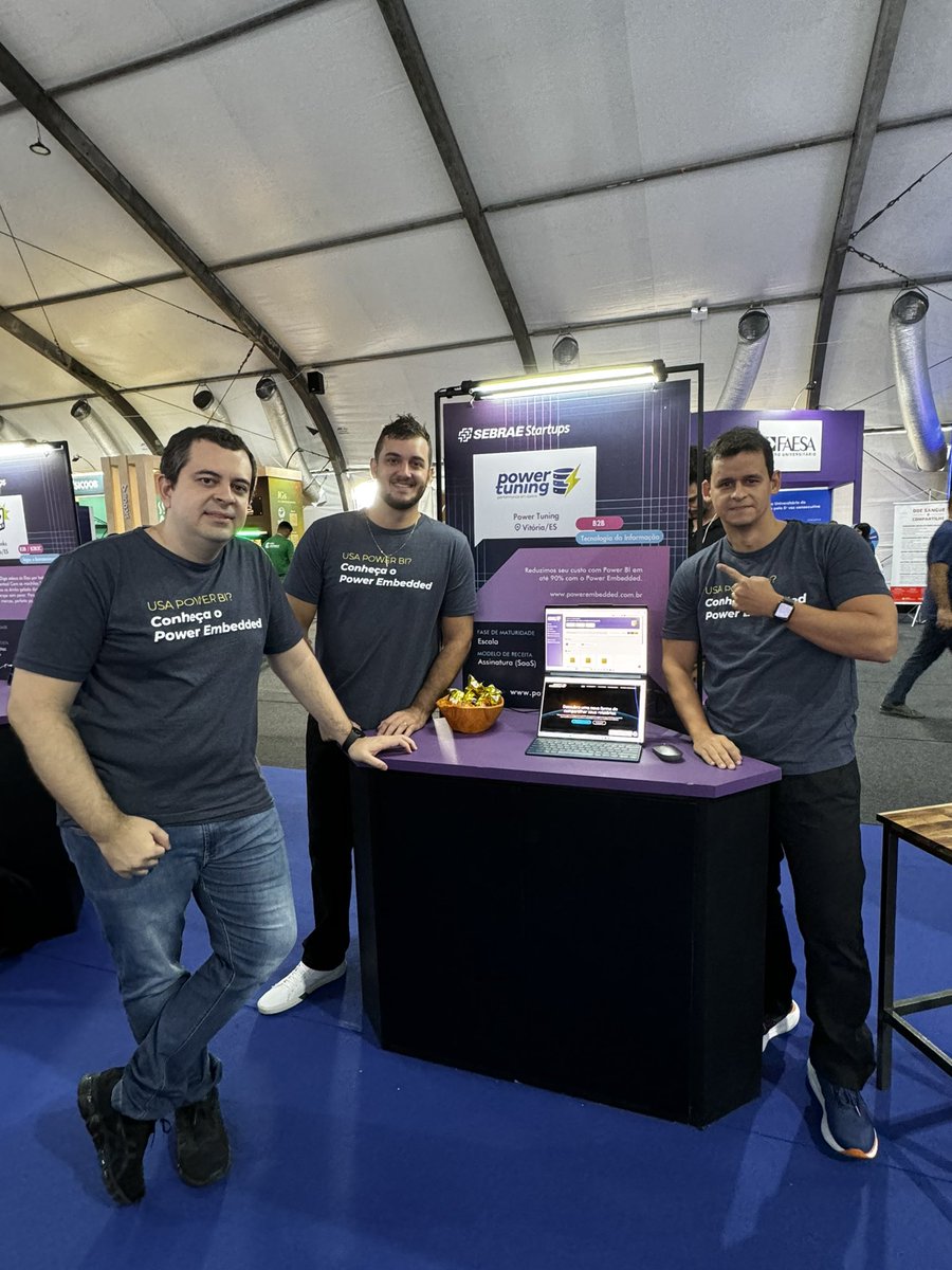 Fabriciodba's tweet photo. Já estamos por aqui na ESX 2024 na praça do papa em Vitória aguardando vocês!
Evento do Sebrae com uma estrutura top!
#sebrae #esx #esx24 #powerembedded #powertuning #microsoft #powerbi https://t.co/BAKAwB48VM