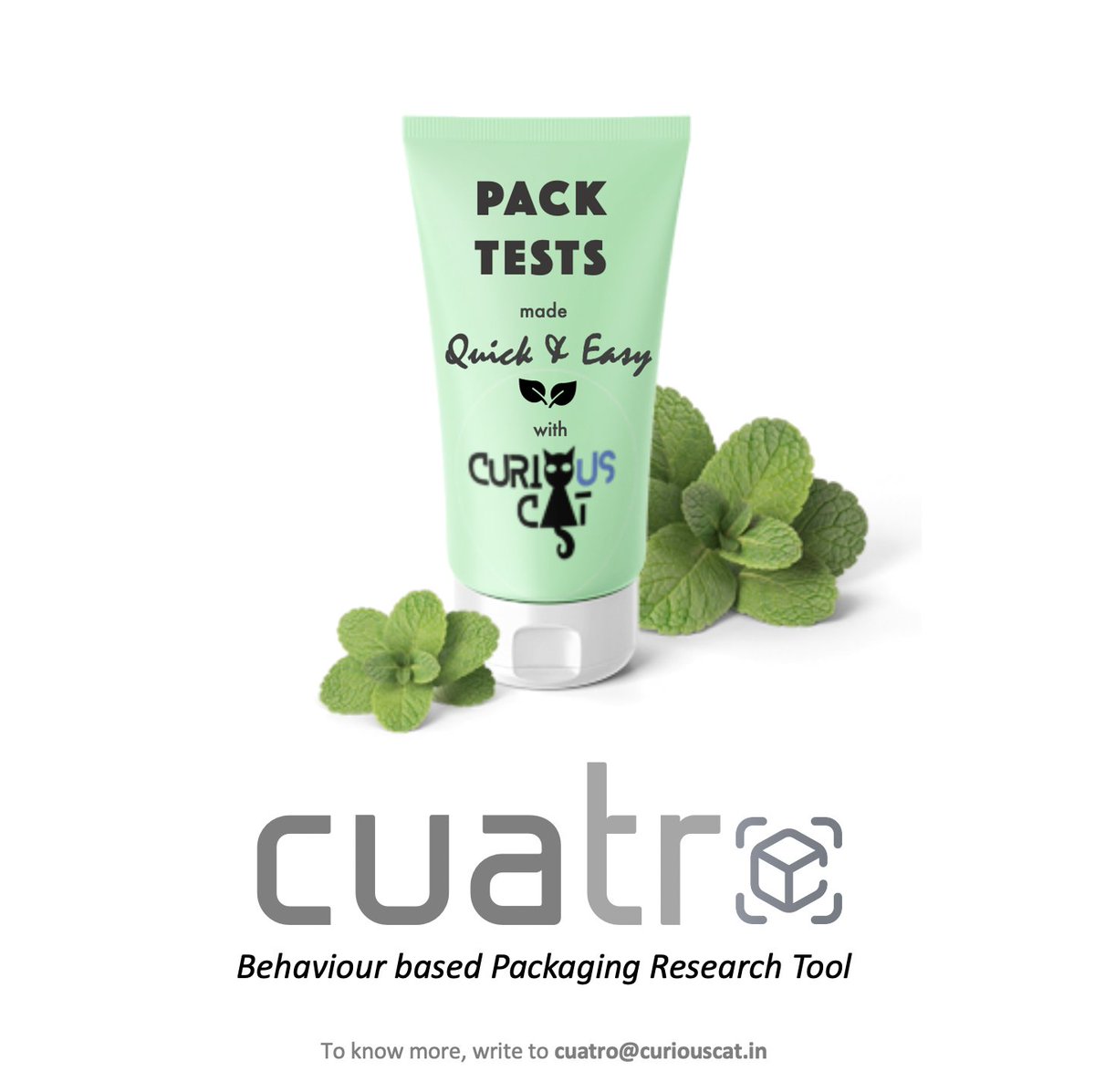 CuriousCat_In's tweet image. Curious Cat&apos;s &apos;Cuatro&apos; !

Actionable insights with AI-based Predictive Eye Tracking and Implicit Response Time measurements, in addition to traditional survey responses!

Follow us or watch this space for more updates.

#cuatro #packtest #packagingresearch