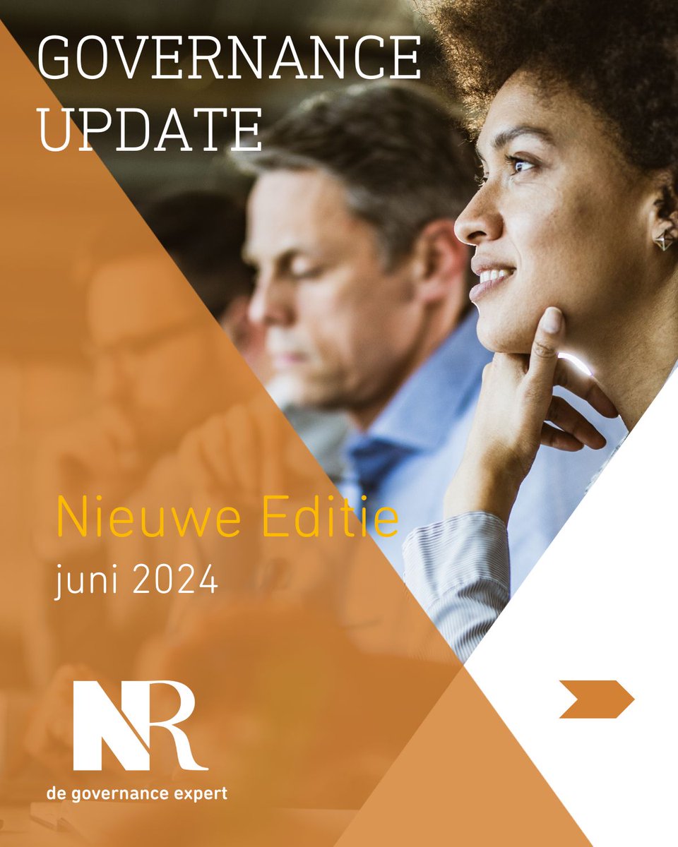 Waarom geen ministerie van Goed Bestuur en hoe voorkom je dat er ongemerkt een robot mee vergadert in de boardroom? Lees dit en meer in de Governance Update van juni.
preview.mailerlite.io/preview/383977…
#NRgovernanceupdate #commissariaat #nrgovernance