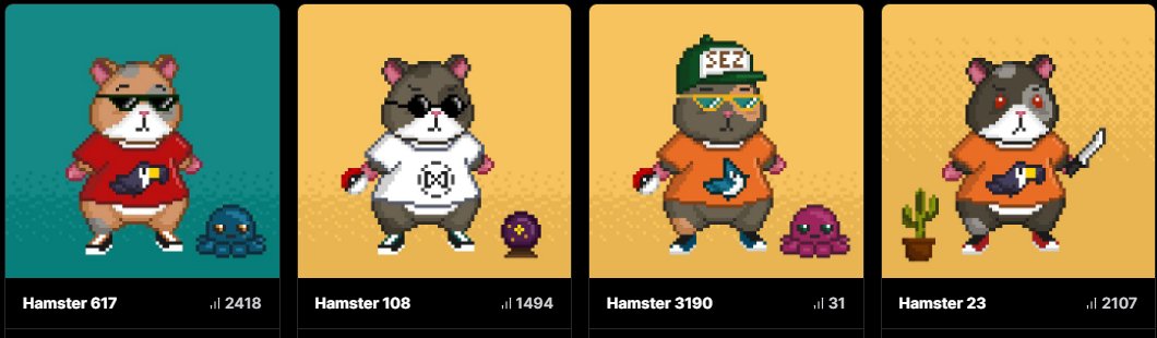 🐹Adopted some hamsters from our SEZ friend <a href="/crypmatcha/">Crypto Matcha</a>. 

😍Also got one pretty rare with SEZ cap. Should we appoint it as a mascot of <a href="/ShitonCosmos/">SHITMOS</a>? <a href="/flarnrules1/">flarnrules🦄📡</a> 

🫡Thank you for breeding these cute hamsters for us. Rest assured, they will be nicely taken care of.