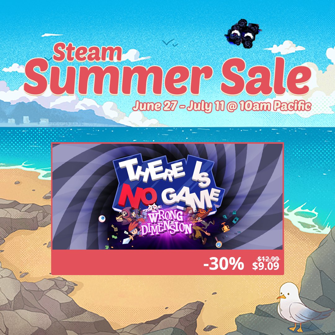 HELLO USER! ✨

Only a few days left to benefit from the 30% promotion on There Is No Game! Enjoy! 💖

👇Link below👇