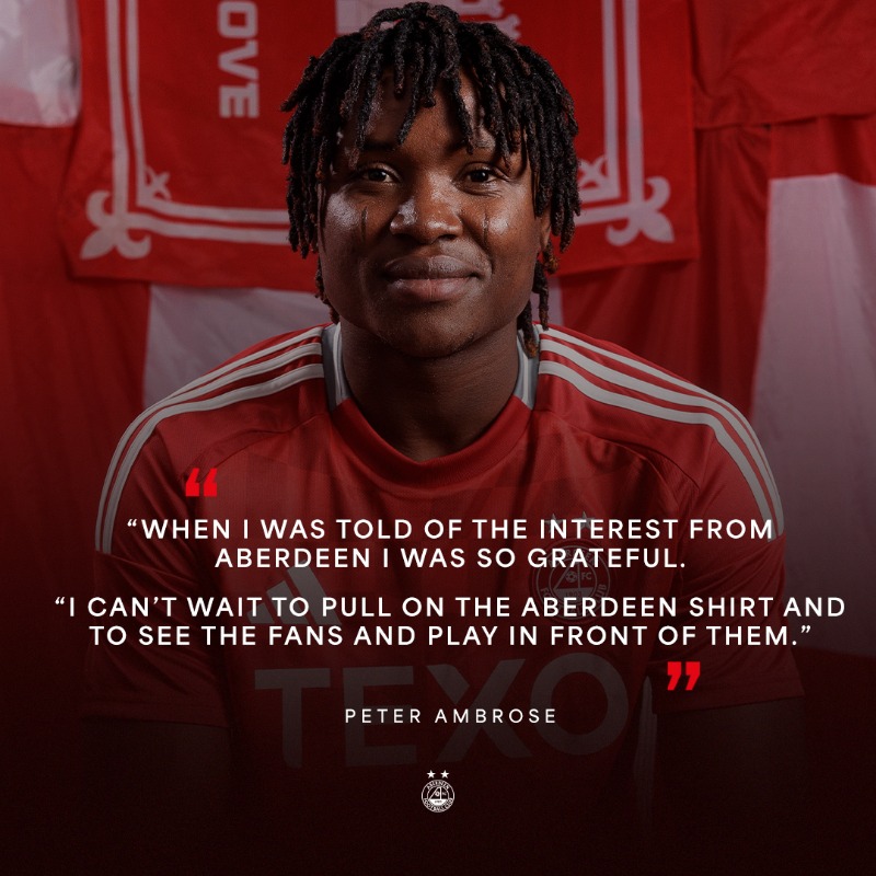 AberdeenFC's tweet image. ❤️ Welcome to the Granite City guys!