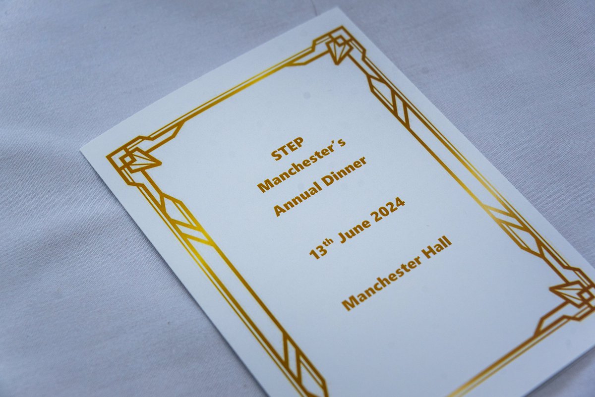 STEPManchester's tweet photo. Lovely evening at our Step Manchester Annual Dinner. Special thanks to our speaker @ErinmaBell  for her inspiring speech. Also thanks to our sponsors @evelynpartners   and @EstateResearch.  A great evening getting together with our members and sharing an evening of celebration. https://t.co/tdQ1MDjdSd
