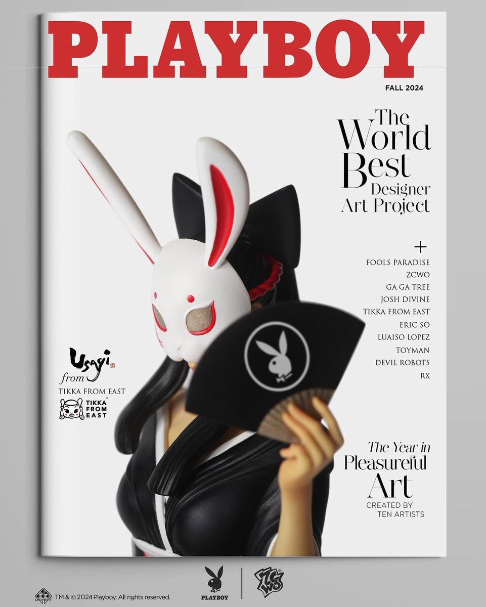 Tik ka from east x playboy x ZCWO: Usagi 
Pre- order now : 
zcwostore.com/product-page/z…