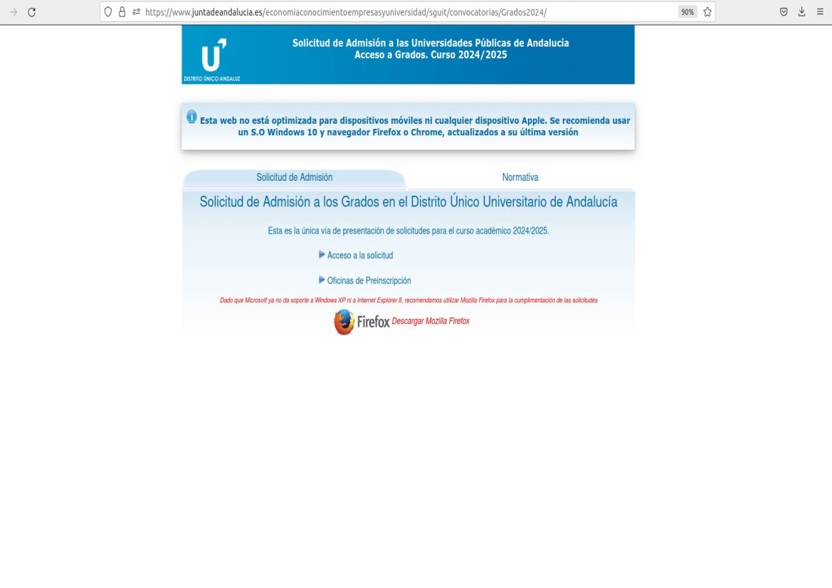 CGSantiagodeCva's tweet photo. Solicitud de Admisión a las Universidades Públicas de Andalucía. Acceso a Grados. Presentación Solicitudes Fase Ordinaria del 13/06 al 24/06 https://t.co/2CNa8pKmkI https://t.co/35KNskIiPF
