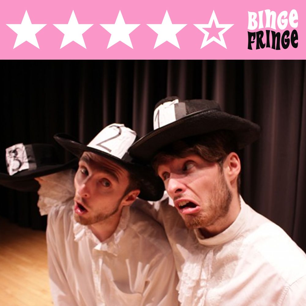 Binge Fringe Magazine (@bingefringemag) on Twitter photo "Fast and frantic, soulful and silly – King John offers up a whiplash-inducing jolly good time..." Check out our ⭐⭐⭐⭐ review of 'King John' <a href="/praguefringe/">Prague Fringe</a> @renderedretina ➡️ buff.ly/4bXwPX3 "Fast and frantic, soulful and silly – King John offers up a whiplash-inducing jolly good time..." Check out our ⭐⭐⭐⭐ review of 'King John' <a href="/praguefringe/">Prague Fringe</a> @renderedretina ➡️ buff.ly/4bXwPX3