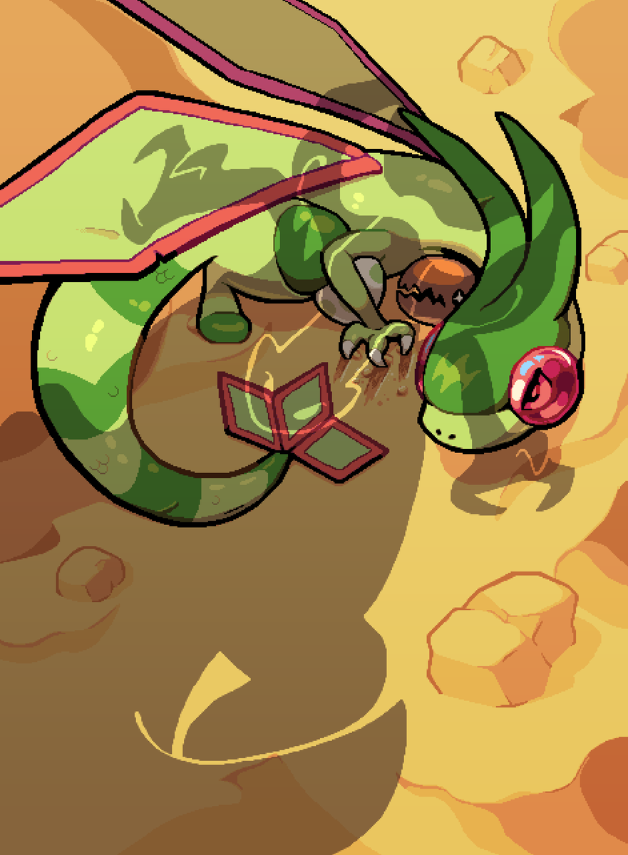 jdzombi_'s tweet photo. Didn't make the Top 300, but I had a lot of fun with my entry 💚 !! By far my largest, most insane pixel illustration to-date :,)

Congrats to all of those that got top 300!!
#ドート絵
#PTCGIC2024 https://t.co/aULAA5aUvX