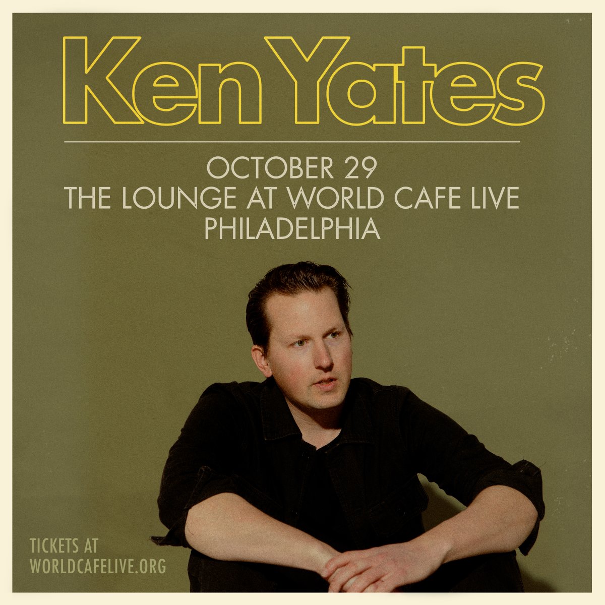 *On Sale Now* Ontario-born indie-folk artist @ken_yates showcases his "stunning candidness and relatability" (<a href="/nodepression/">No Depression – Roots Music Journalism</a>) in The Lounge on October 29! Tickets: tinyurl.com/muycdpbh