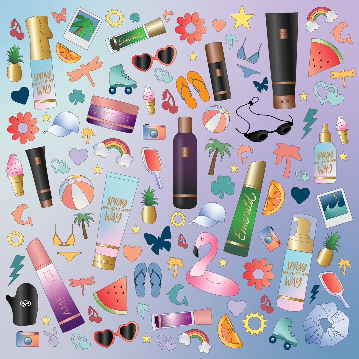 I spy summer, sunshine, and sun-kissed skin 👙☀️ What did you see first 👀
