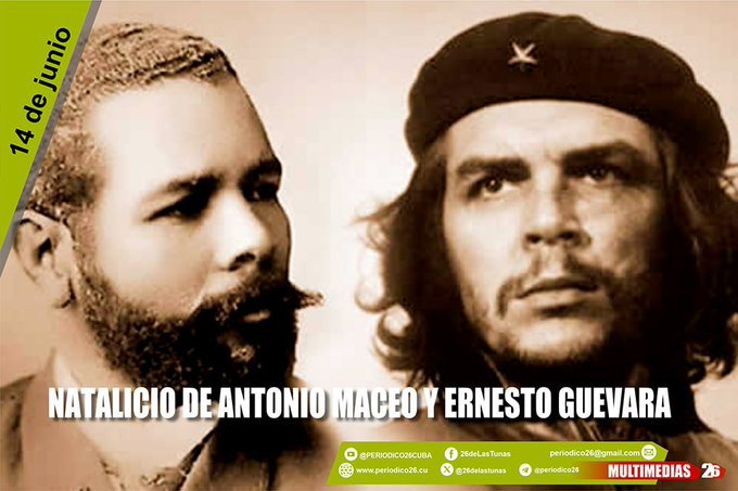 El héroe popular debe ser una cosa viva y presente en cada momento de la historia de un pueblo". Che y Maceo unidos por la Historia. #MaceoVive #CheVive #CubaPorLaVida #CubaCoopera 
<a href="/cubacooperaven/">Brigada Médica Cubana en Venezuela</a>