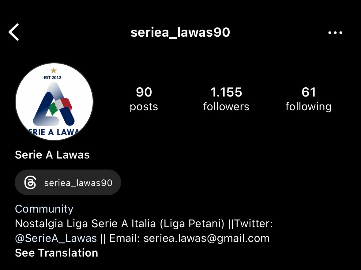 SerieA_Lawas's tweet photo. YUK JOIN LIGA SERIE A LAWAS EURO 2024.

Berhadiah 3 Jersey Original untuk 3 peringkat teratas di akhir #Euro2024

Syarat:
- Follow X @SerieA_Lawas dan IG @/SerieA_Lawas90 dan tiktok @/SerieA_Lawas 
- Folllow X @TitipLawas dan IG @/TitipLawas_
- RT dan Like tweet ini

KODE LIGA: 7RhhDd

#EuroFantasy 

Hadiah Jersey Original dipersembahkan oleh TITIP LAWAS