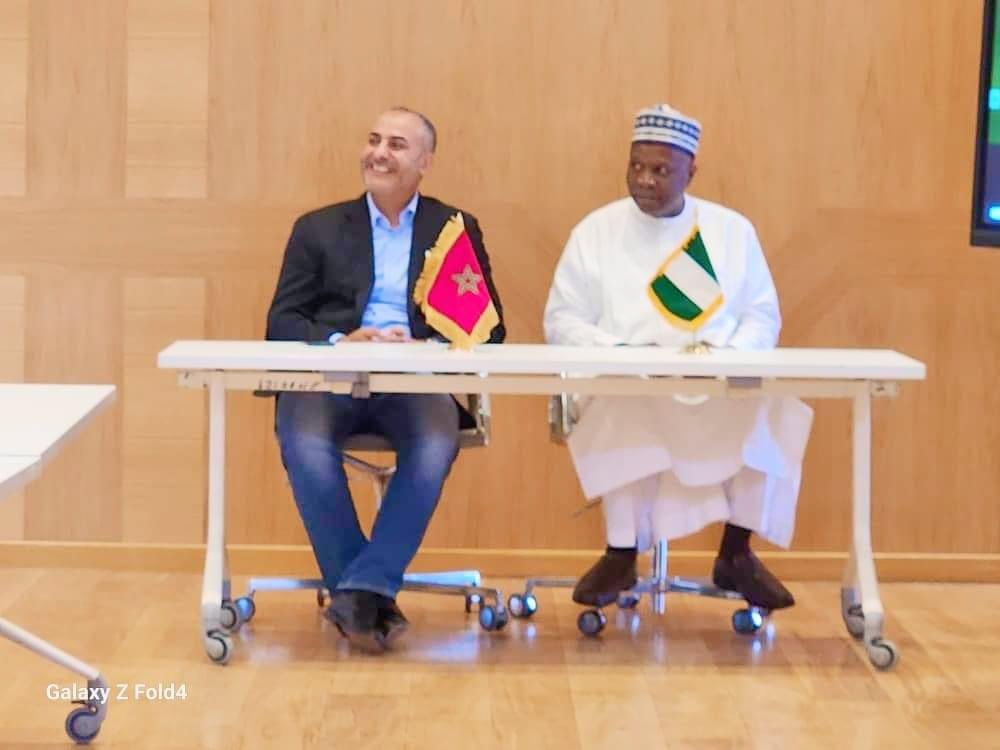 GovtGombeState's tweet photo. 12th June,  2024

Gombe Signs Landmark MoU with OCP Africa to Transform Agricultural Sector, Enhance Economic Growth 

The Gombe State Government has signed a landmark Memorandum of Understanding (MoU) with OCP Africa, a subsidiary of the OCP Group, Morocco, in a strategic https://t.co/G9flZaafvp