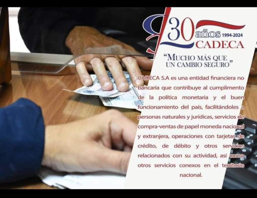 Muchas felicidades en para nuestra institución y todo su colectivo al llegar a nuevo aniversario con nuevas metas y propósitos que cumplir <a href="/cadecaoficial/">CADECA Oficial</a> <a href="/ElsaSerranoMol1/">Elsa Serrano Molinero</a> <a href="/AngelaMadayFer1/">Angela Maday Fernández López</a> <a href="/VelascoGzlez03/">Alejandro</a> <a href="/GobCamaguey/">Gobierno de Camagüey</a>