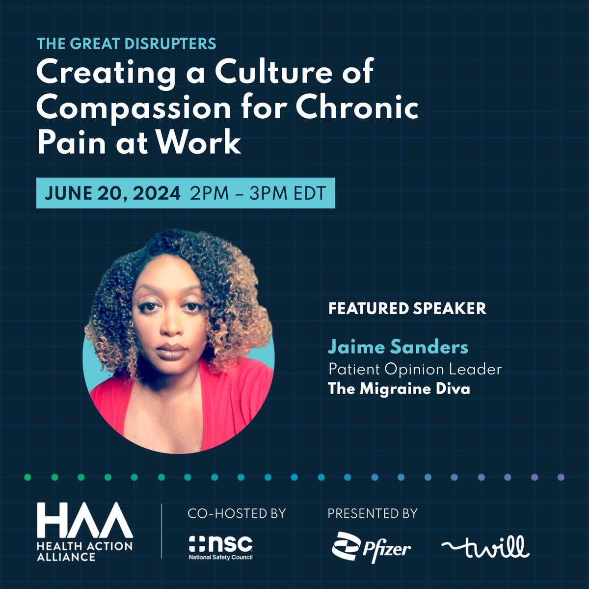 Jaime M Sanders | The Migraine Diva (she/her/hers) tweet media