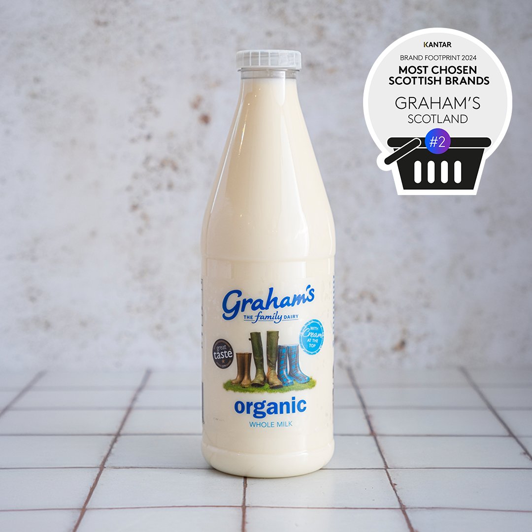 We were delighted to receive the fantastic news that we have maintained our position as Scotland’s second Most Chosen Food &amp; Drink Brand according to @Kantar!

For all of us, this is a fantastic achievement and as a family owned business committed to producing innovative and