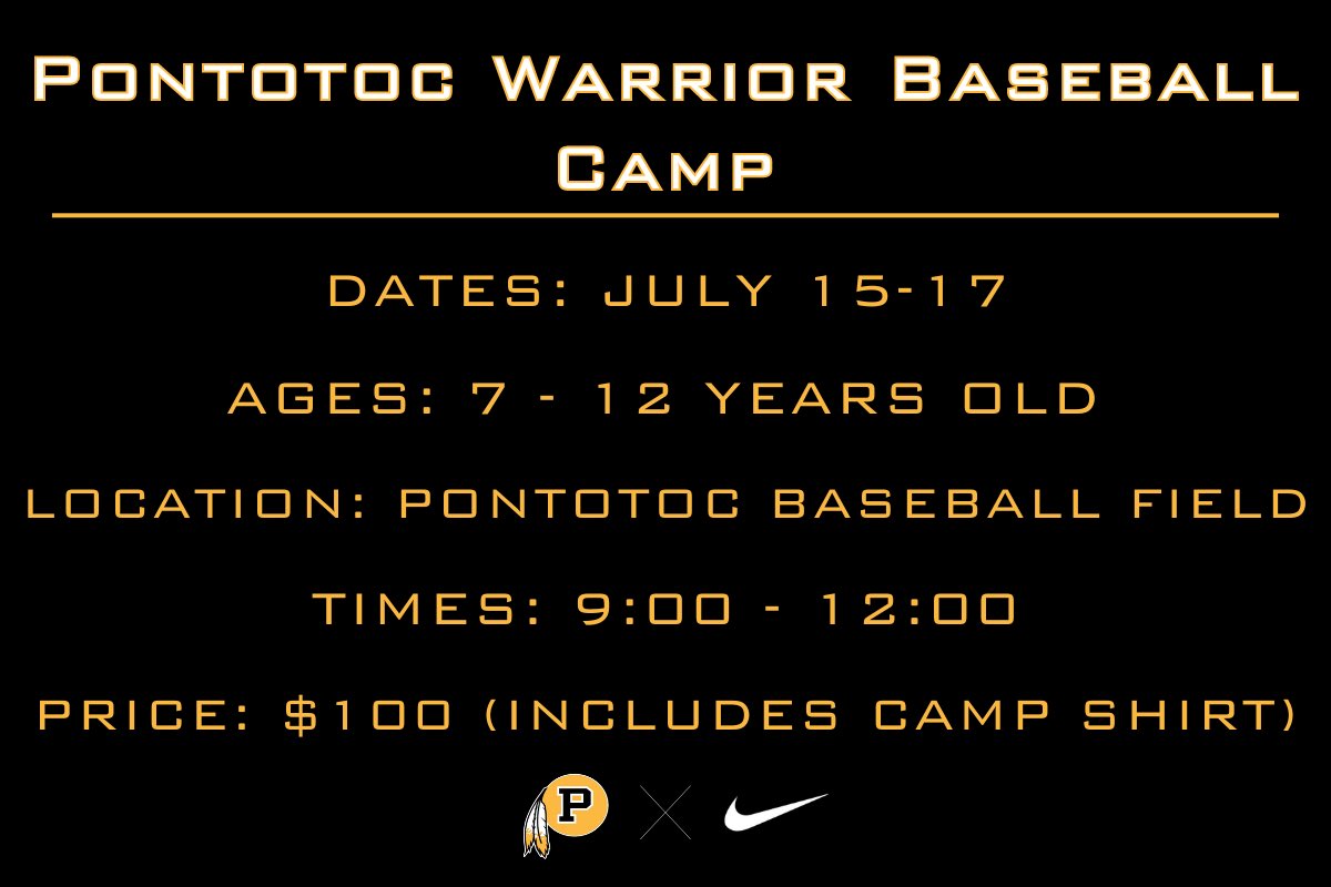 🚨 BASEBALL CAMP INFO 🚨

Pre-Register your child using the link below!

forms.gle/5TBU2T8m54rhT2…
