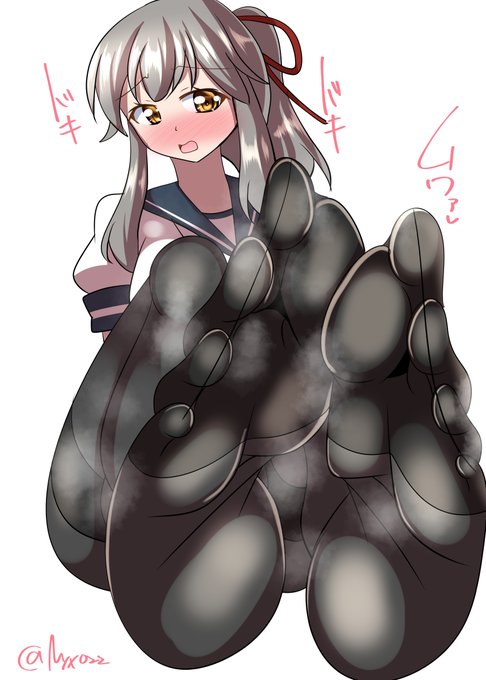 「提督…薄雲の足裏のニオイ…覚えてくださいね///」  
ムレムレ黒タイツ薄雲チャン(ˇωˇ)    
連続1561日目      
#艦これ版真剣お絵描き60分一本勝負_20240614 
#艦これ版深夜の真剣お絵描き60分一本勝負 
#めび環んどろ #10000日チャレンジ 
#薄雲 