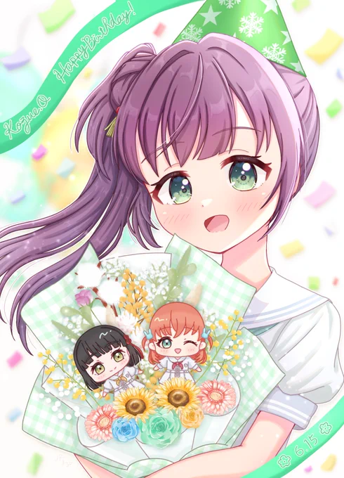 梢センパイお誕生日おめでとう幸せな良い一年になりますように#乙宗梢生誕祭2024 #蓮ノ空美術部 