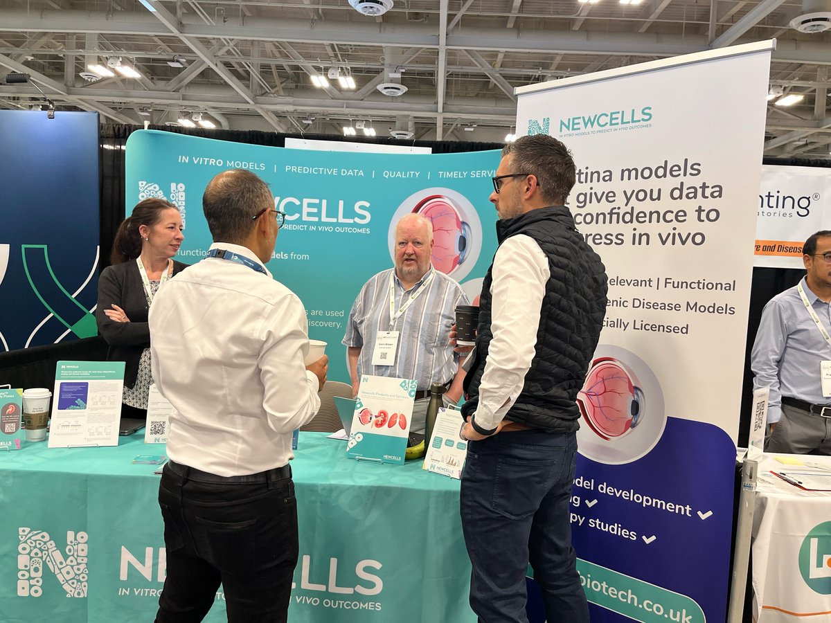 📸 Recap of day three from the Newcells team at #MPSWorldSummit!📍

👂 Overheard by our booth: "Commercially available #retinalorganoids are a must for the industry. An absolute must."

Chat to our wonderful team at booth #63 to find out why!