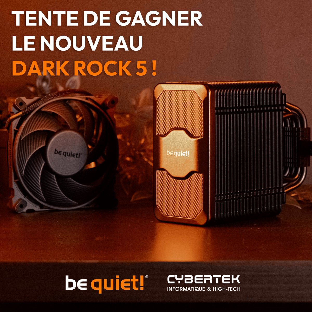 🎁 CONCOURS 🎁

Tente de gagner le nouveau ventirad Dark Rock 5 de chez Be Quiet! ✨

Pour participer :
❤️ Like ce post
🔁 RT
✅ Abonne toi à <a href="/cybertek_fr/">Cybertek</a> &amp; <a href="/bequietFR/">be quiet! FR</a>

Augmente tes chances en jouant sur nos autres réseaux 😉
 
TAS : 24/06 📆