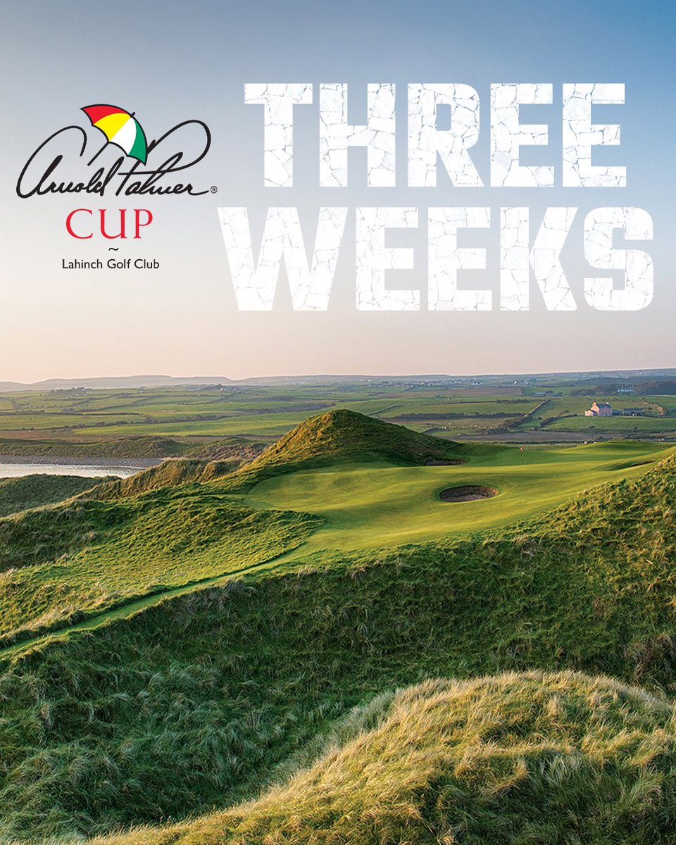 Getting closer every day. 🇮🇪 

We are just three weeks away from welcoming the world’s top collegiate golfers to Ireland! 

#APCup | #Rolex