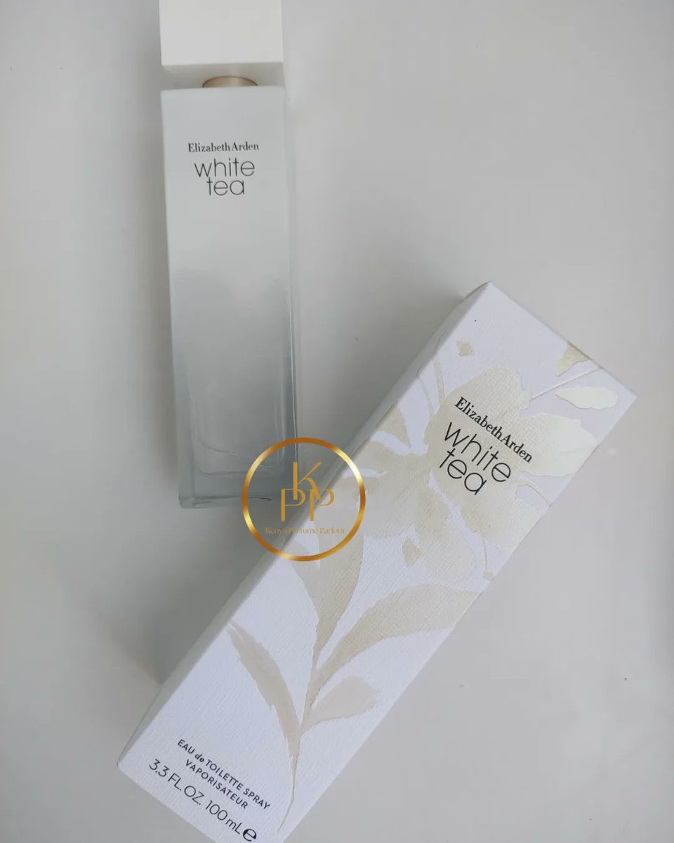 KenyaPerfumes's tweet photo. A crisp and vibrant floral fragrance with a lingering warmth that takes you to a moment of blissful escape. White Tea is a crisp, blissful new addition to the Elizabeth Arden fragrance portfolio. 

 A simple perfume, without opulence or voluptuousness, natural and spontaneous, that invites us to enjoy the small pleasures of life, to observe the sea, a good reading, a beautiful sunset or simply a sip of coffee, small routine moments that give us giant moments of pleasure.

The perfect escape for your senses, it is an invitation to indulge in warm memories and delight in the white tea vapours, blue skies and cotton-like clouds.

✓Fragrance Family:Woody Floral

✓✓Key Notes
»Top - mandarin, clary sage essence, sea breeze accord, white fern

»Middle - white tea extract, mate absolute, white iris accord, rose absolute, sapucaya atmospheric

»Base - madras wood, ambrette seed absolute, tonka bean absolute, ambermax, a trio of tranquility musk

Price : KES. 5800 for the 100ml EDT size

Call/ Text/ WhatsApp - 0723433035