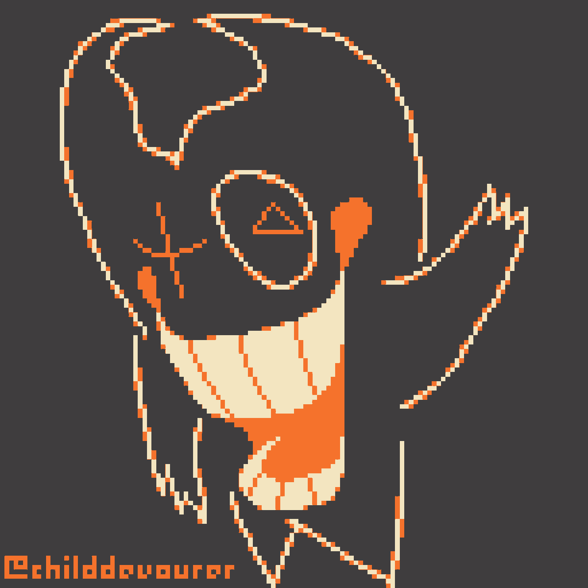 Childdevourer's tweet image. Back #pixelart #artistontwitter #pixelartist