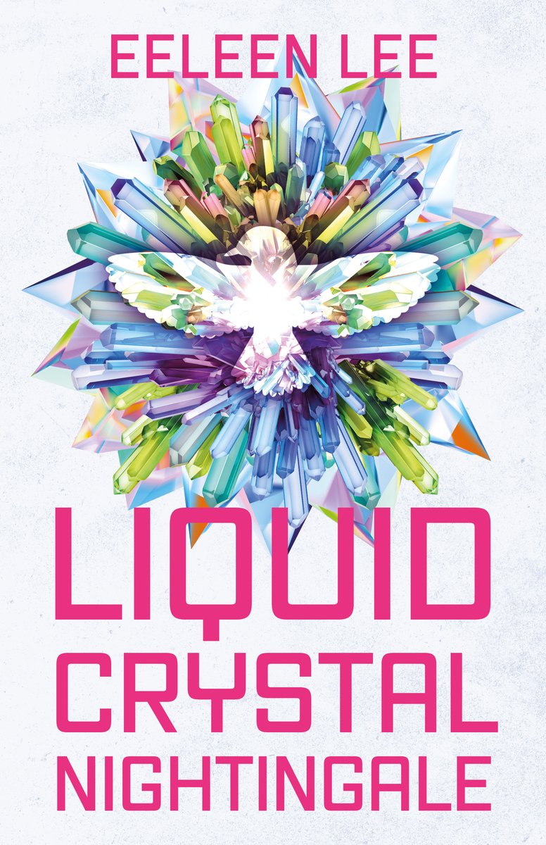🚨 Cover Reveal! 🚨

<a href="/EeleenLee/">EeLeen Lee</a>' s sci-fi thriller Liquid Crystal Nightingale is out this month and we’re delighted to reveal the book’s mesmerising cover, below, designed by Sam Gretton!

Find out more here: scifinow.co.uk/books/liquid-c…