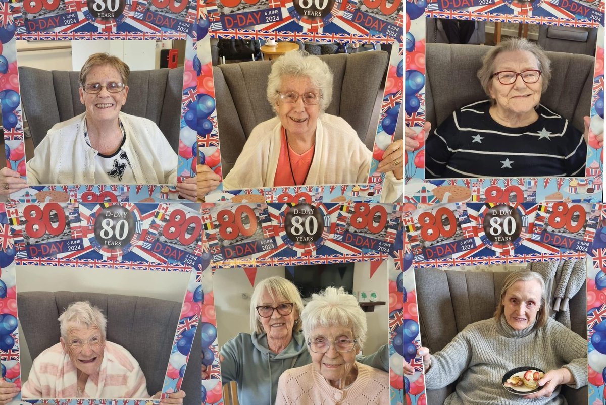 This week we came together to commemorate #dday80 🌹💜 <a href="/AnchorLaterLife/">Anchor</a>