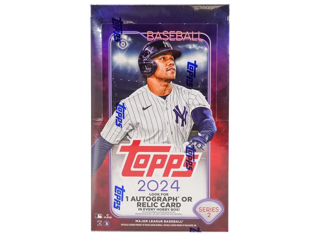 ChasingCardsTV's tweet image. Want a FREE *HOBBY* BOX of 2024 Topps Series 2 Baseball? 

We are giving one away TONIGHT (around 7pm PST) on the Chasing Cardboard Marketplace! 

Simply Retweet and join chasingmarketplace.com (takes 5 seconds)...and you're entered!