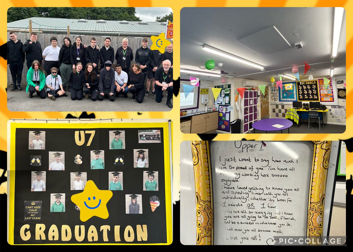 abbeysU7's tweet photo. This is the face of some very happy Year 11s, we have finished our final exam! 🤩👏🏼
We have been so proud of our students resilience, determination and positivity.. ⭐️ https://t.co/McsrZ5IzjN