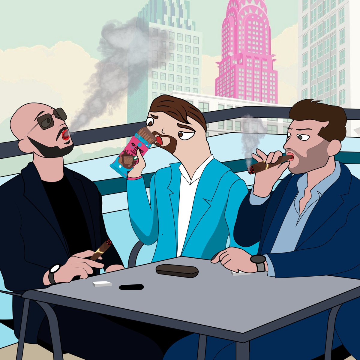 Hey <a href="/Cobratate/">Andrew Tate</a> <a href="/TateTheTalisman/">Tristan Tate</a> , Smoking is bad for you. Try a <a href="/Feastables/">Feastables</a> chocolate bar instead! 

$MRBASED approves.

#Mrbased #charitytoken #memecoin #Mrbeast #base #onchain $beast #coinbase