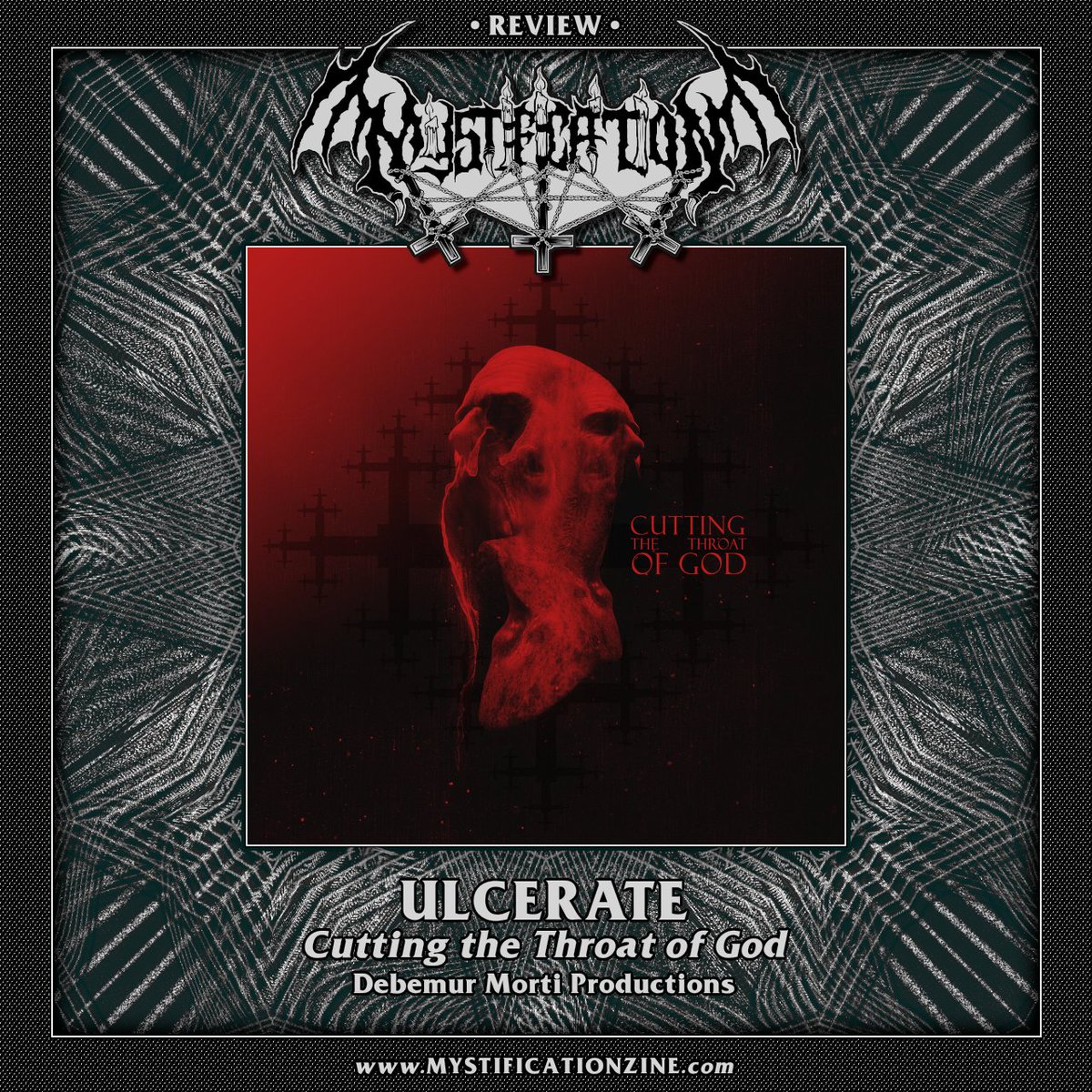 ULCERATE – Cutting the Throat of God (2024) | REVIEW
Blackened technical death metal from Auckland, New Zealand.
Seventh LP.
mystificationzine.com/2024/06/14/ulc…