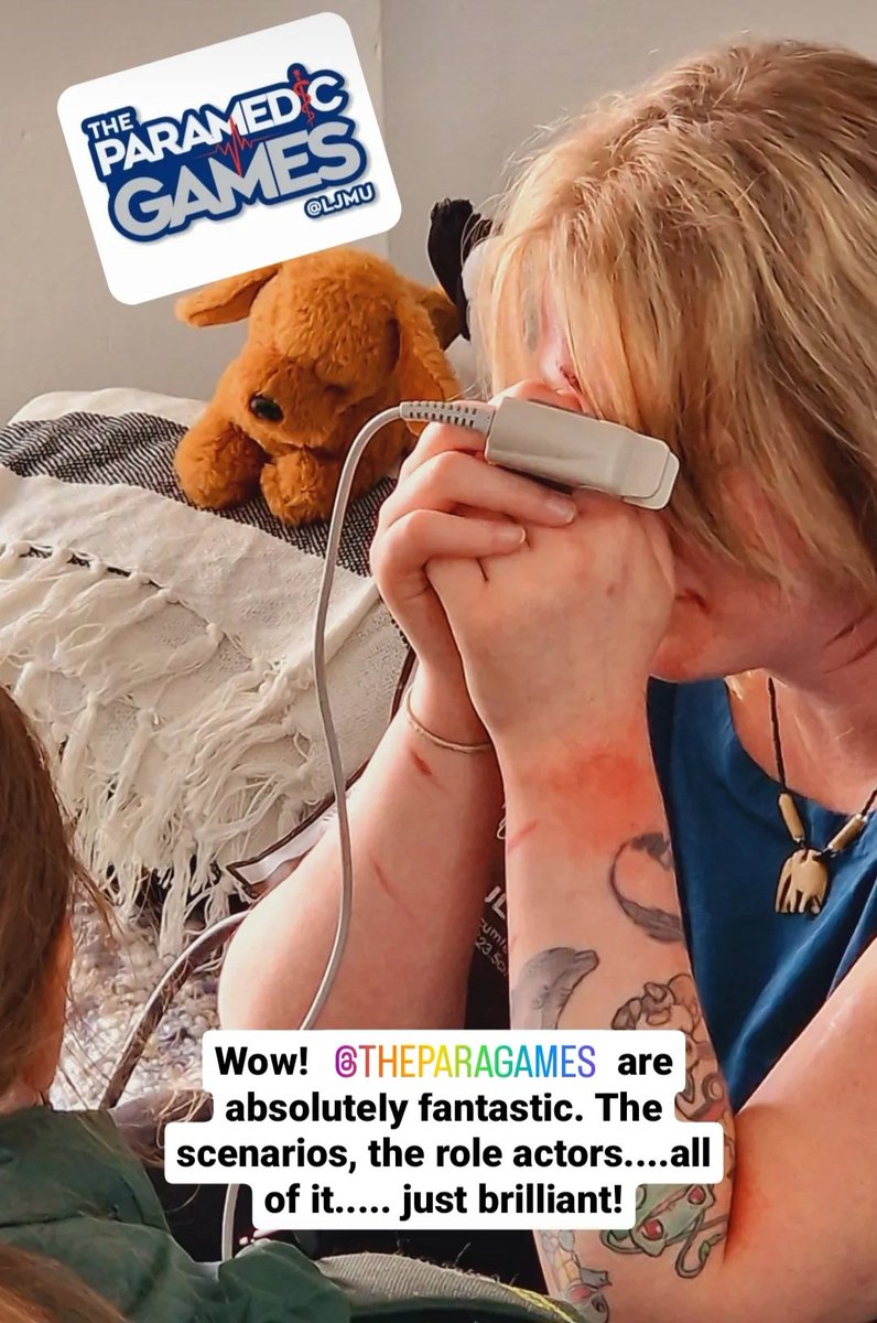 <a href="/LJMUParaGames/">LJMU Paramedic Games</a> - what a day! A fantastic two day event, thank you for the invite.