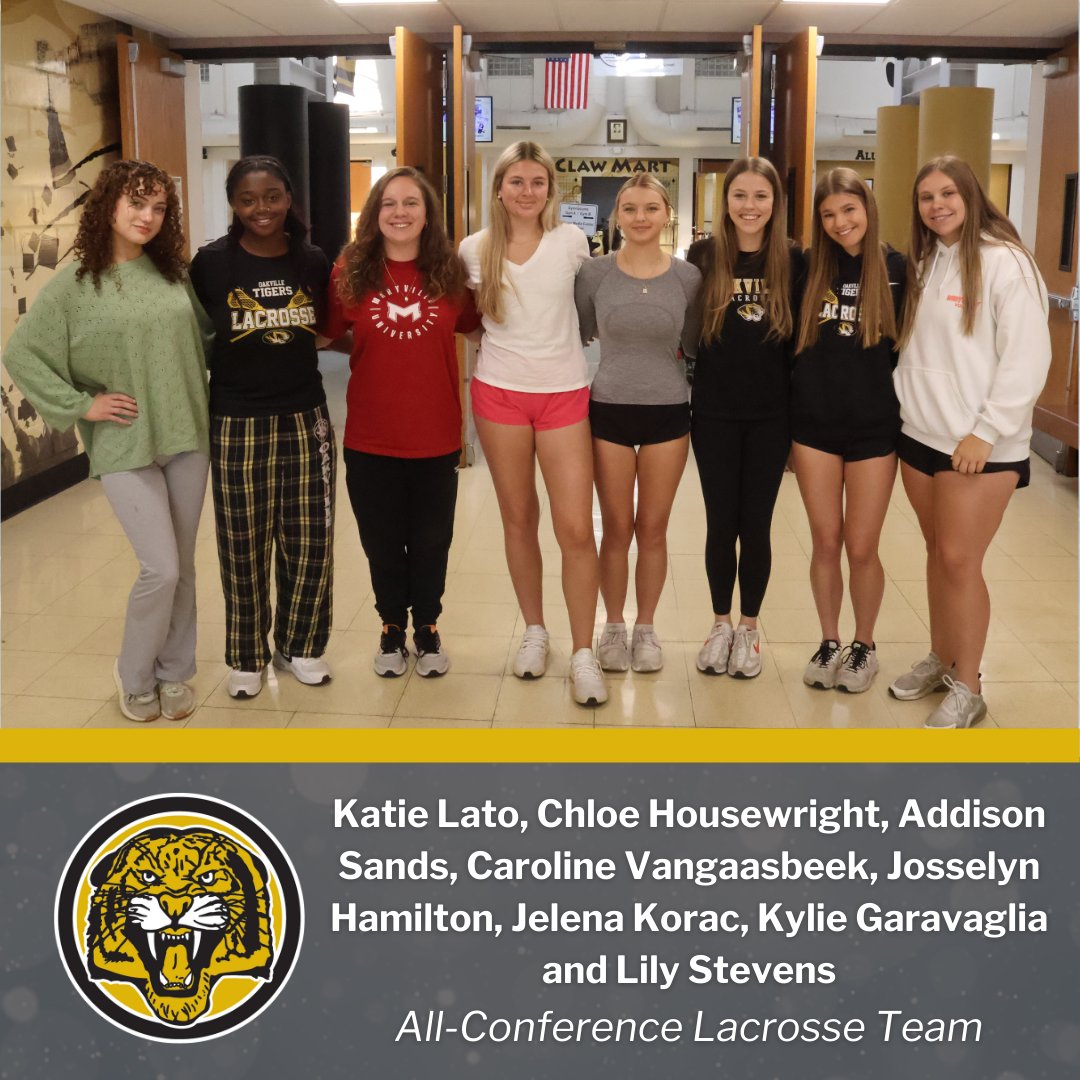 MehlvilleSD's tweet photo. Eight @OHS_Tigers student-athletes were named to the All-Conference team for lacrosse. Congratulations! 💙🥍 #msdr9

Visit https://t.co/TO7Us0WX3w to learn more! https://t.co/dOYDSxbHa4