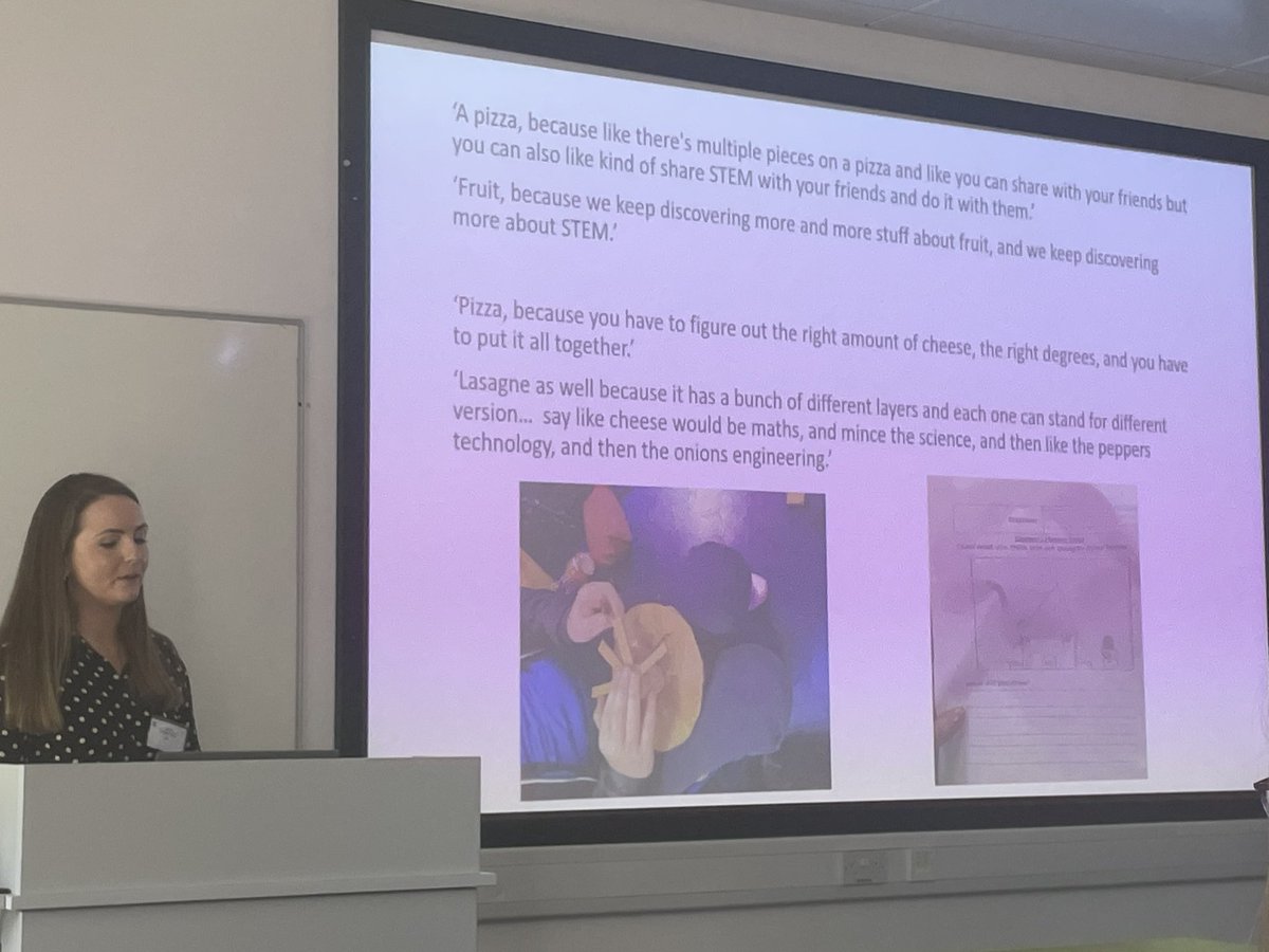 Michelle Fitzpatrick (@michelle_fitzp) on Twitter photo Wonderful #SMEC presentation from <a href="/clodaghcleary/">Clodagh Cleary</a> as she shares her range of data collection methods and gives fabulous insights into children’s perceptions of their STEM education experiences…. #ifSTEMwasafood 🍕🎂🥦 <a href="/STEM_MIC/">STEM Ed at MIC</a> <a href="/MICEducationFac/">Faculty of Education, Mary Immaculate College.</a> <a href="/CASTeL_DCU/">CASTeL</a> Wonderful #SMEC presentation from <a href="/clodaghcleary/">Clodagh Cleary</a> as she shares her range of data collection methods and gives fabulous insights into children’s perceptions of their STEM education experiences…. #ifSTEMwasafood 🍕🎂🥦 <a href="/STEM_MIC/">STEM Ed at MIC</a> <a href="/MICEducationFac/">Faculty of Education, Mary Immaculate College.</a> <a href="/CASTeL_DCU/">CASTeL</a>