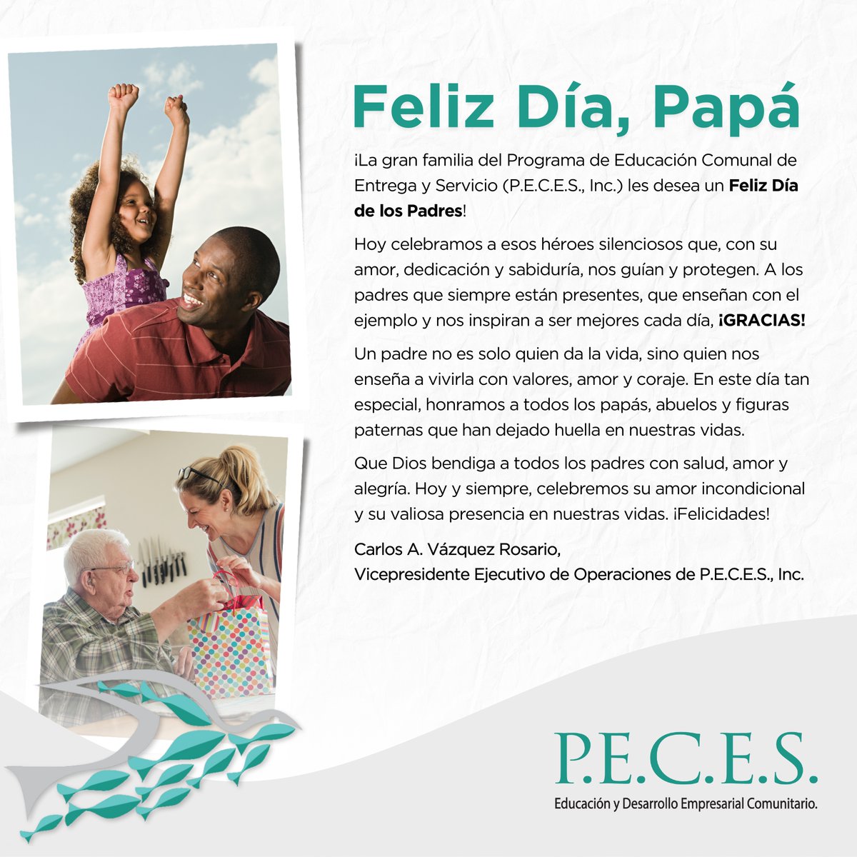 P.E.C.E.S., Inc. tweet media