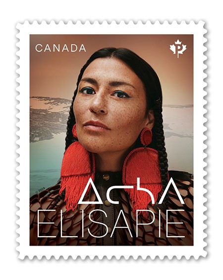 The Elisapie stamp is here! Later this month, Canada Post will also honour Josephine Mandamin and Christi Belcourt with stamps.